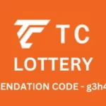 TC Lottery Recommendation Code: g3h4o424394